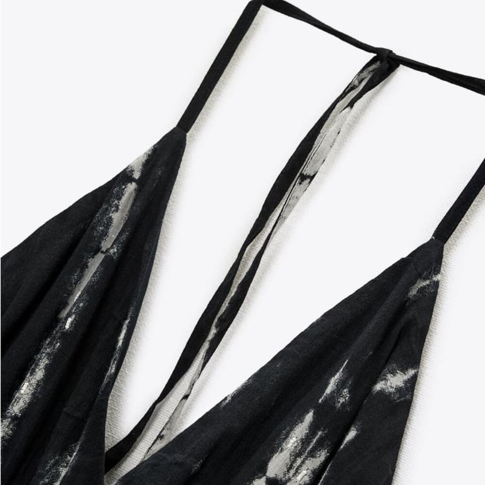 ZARA BLOGGER FAVORITE TIE DYE PRINTED DRESS - Picture 13 of 13